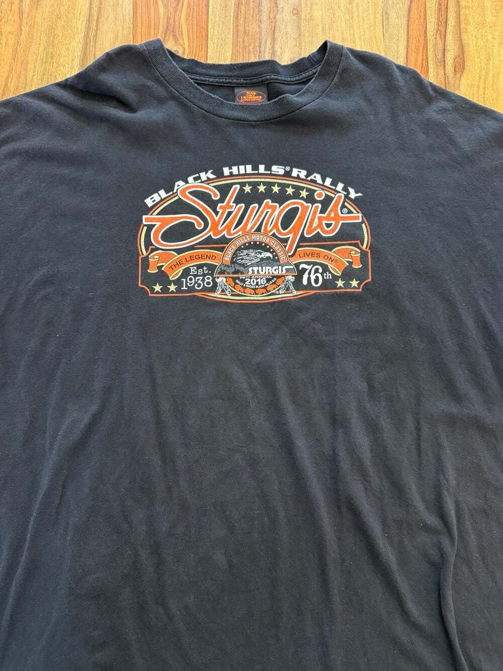 Hot Leathers Sturgis 76th Annual Black Hills Rally 2016 T-Shirt